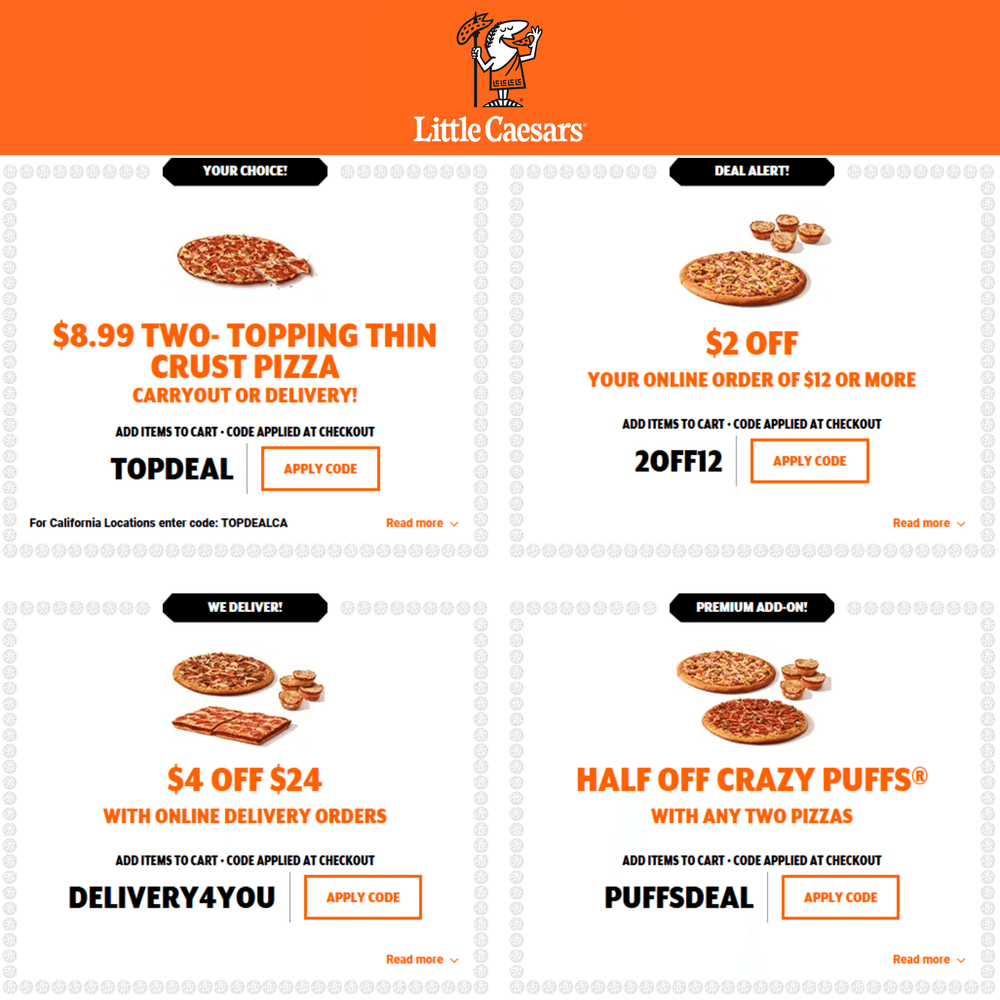 Delicious Deals! - Little Ceasar's